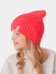 Коралловый вязаная шапка для девочки HiBy