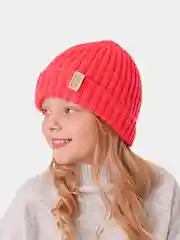 Коралловый вязаная шапка для девочки HiBy