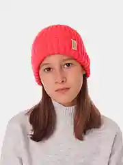 Коралловый вязаная шапка для девочки HiBy