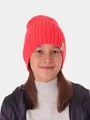 Коралловый вязаная шапка для девочки HiBy