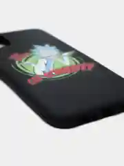 Красный чехол мультик "Рик и Морти" для IPhone 6/6s 7/8 Plus XR 11 XS 12 mini 13 Pro