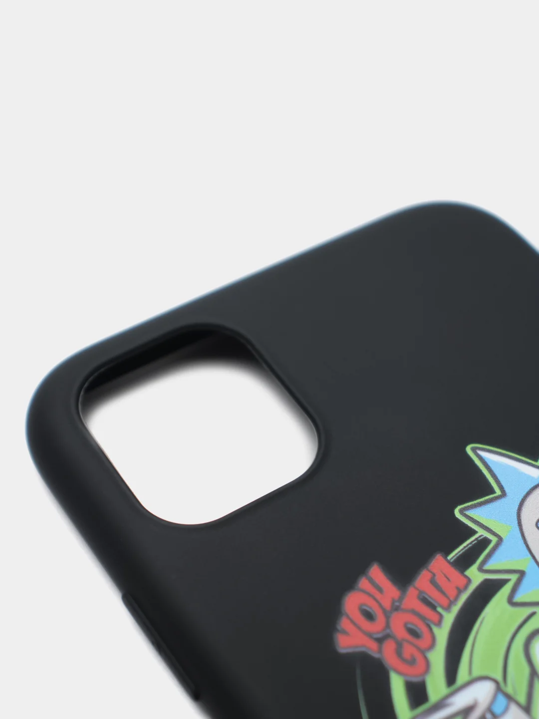 Красный чехол мультик "Рик и Морти" для IPhone 6/6s 7/8 Plus XR 11 XS 12 mini 13 Pro