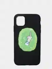 Лесной зеленый чехол мультик "Рик и Морти" для IPhone 6/6s 7/8 Plus XR 11 XS 12 mini 13 Pro
