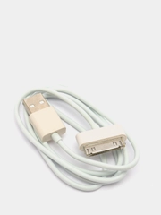 Кабель зарядки для iPAd, iPhone 4, 4s, белый, длина 92 см