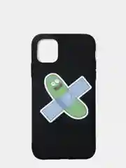 Серый чехол мультик "Рик и Морти" для IPhone 6/6s 7/8 Plus XR 11 XS 12 mini 13 Pro