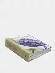 Багровый фотоальбом на 200 фото "Цветы" Image Art