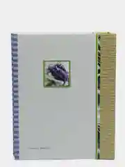 Багровый фотоальбом на 200 фото "Цветы" Image Art