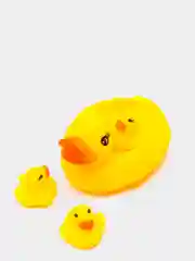 Уточка пищалка с утятами, набор развивающих игрушек в ванную, 4 шт