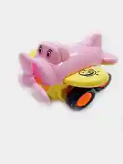 Розовый игрушка инерционная