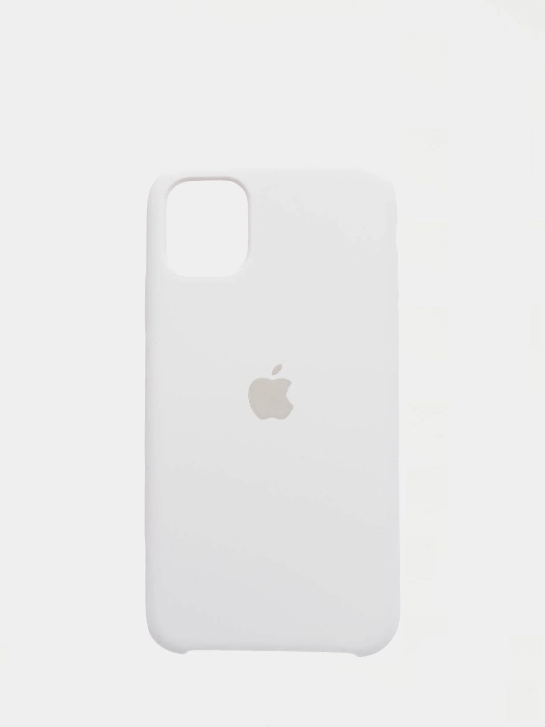 Белый чехол Silicone Case для iPhone 11