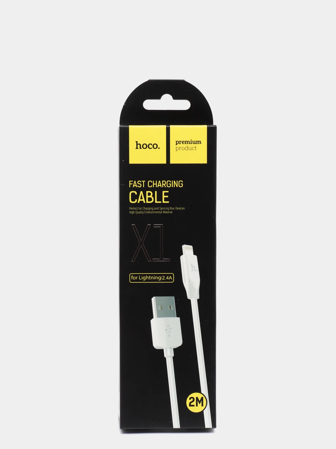 Кабель USB Hoco X1 / Borofone, 2 м, для Android Micro Type-C iPhone