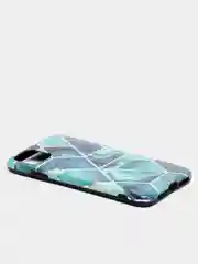 Серебряный чехол для iPhone 11, 12, 13 Pro, XR, XS, X, 11 Pro Max, мраморный, противоударный