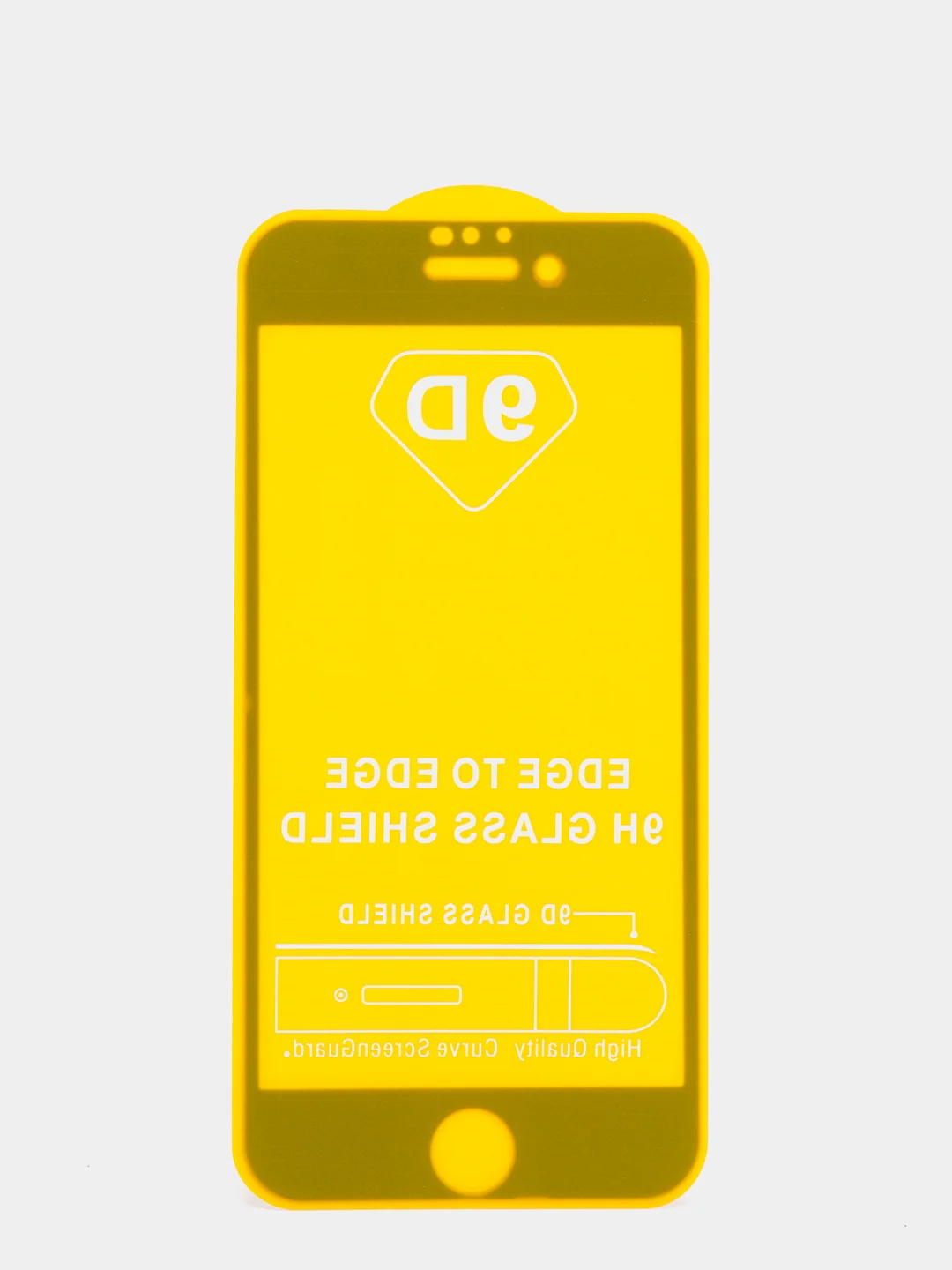 Черный защитное стекло для iPhone SE 2020/iPhone 7/iPhone 8 (Айфон 7/8/СЕ )