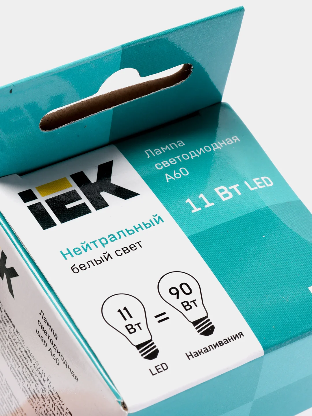 Лампа светодиодная ECO А60 шар  230В Е27 IEK