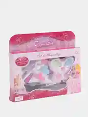 Серебряный набор детской косметики