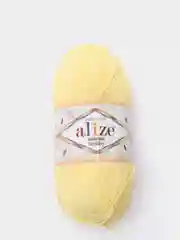 Лимонный пряжа Alize Cotton Gold Hobby ( Ализе Коттон Голд Хобби)