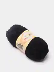 Черный пряжа Alize Softy (Ализе Софти)
