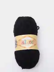 Черный пряжа Alize Softy (Ализе Софти)