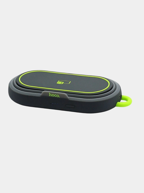 Беспроводная зарядка аккумулятор Hoco S9 Lucky 5000mAh, белый
