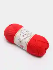 Красный пряжа Alize Cotton Gold Hobby ( Ализе Коттон Голд Хобби)