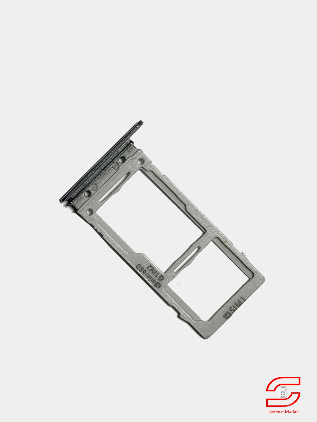 Серебряный контейнер SIM / Держатель сим карты / Сим лоток / для Samsung S9 / G960f