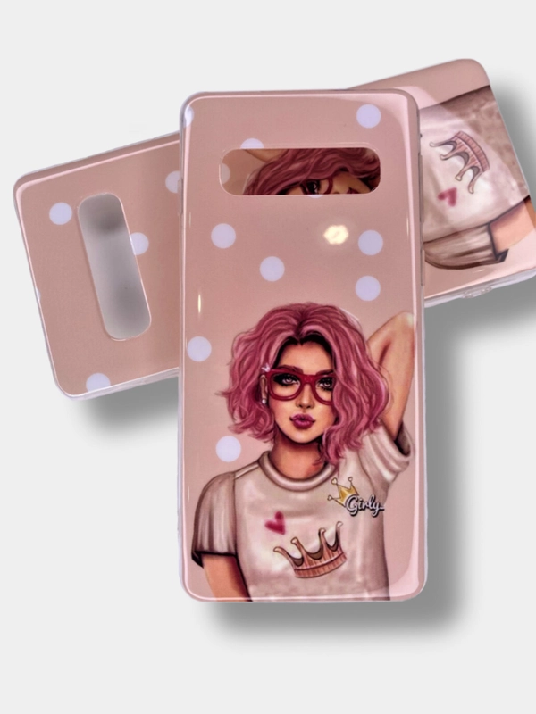 Чехол с рисунком Samsung S10, S10+