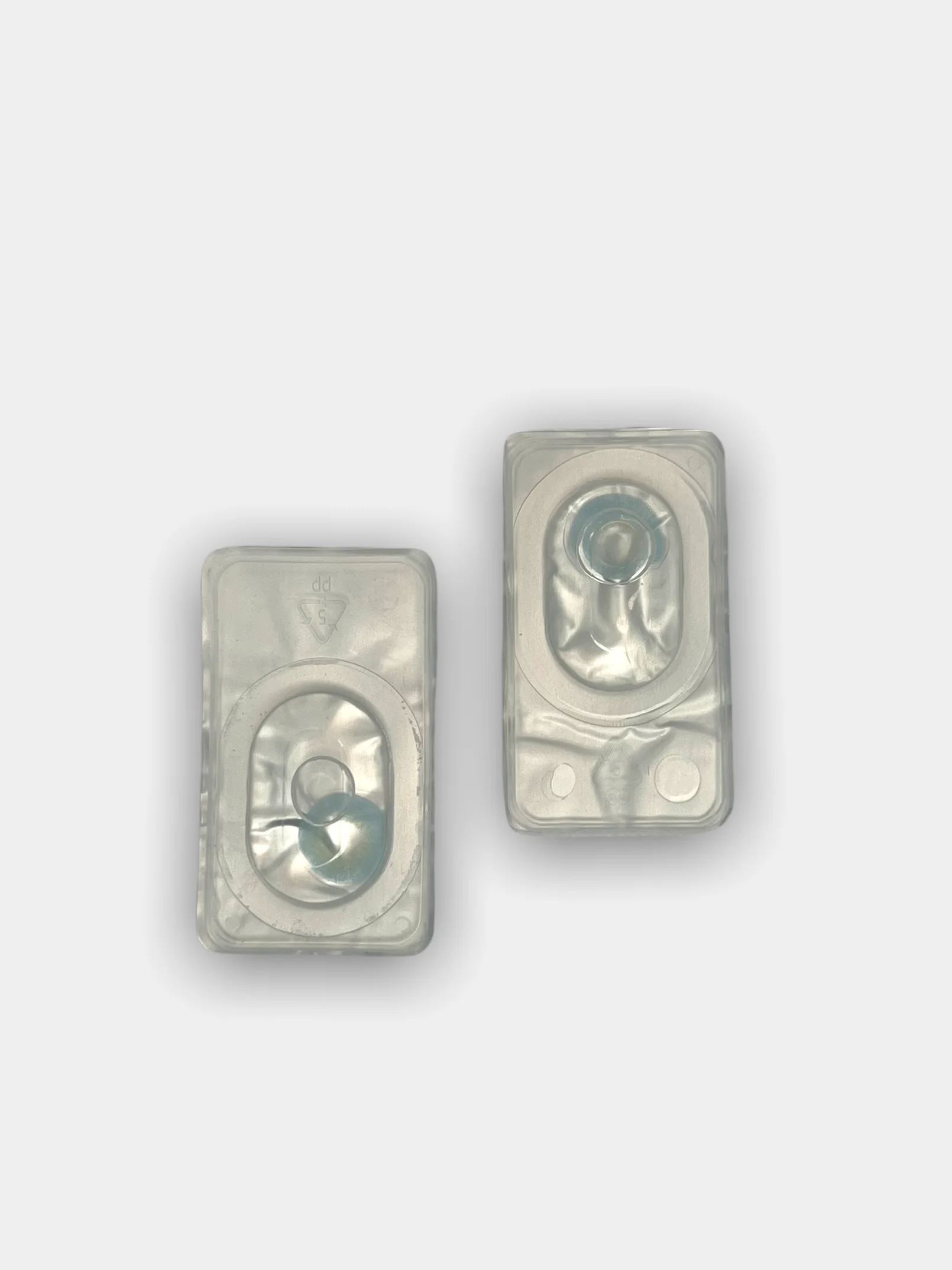 Голубой цветные контактные линзы FreshTone, 2 шт., 0.00, на месяц ношения