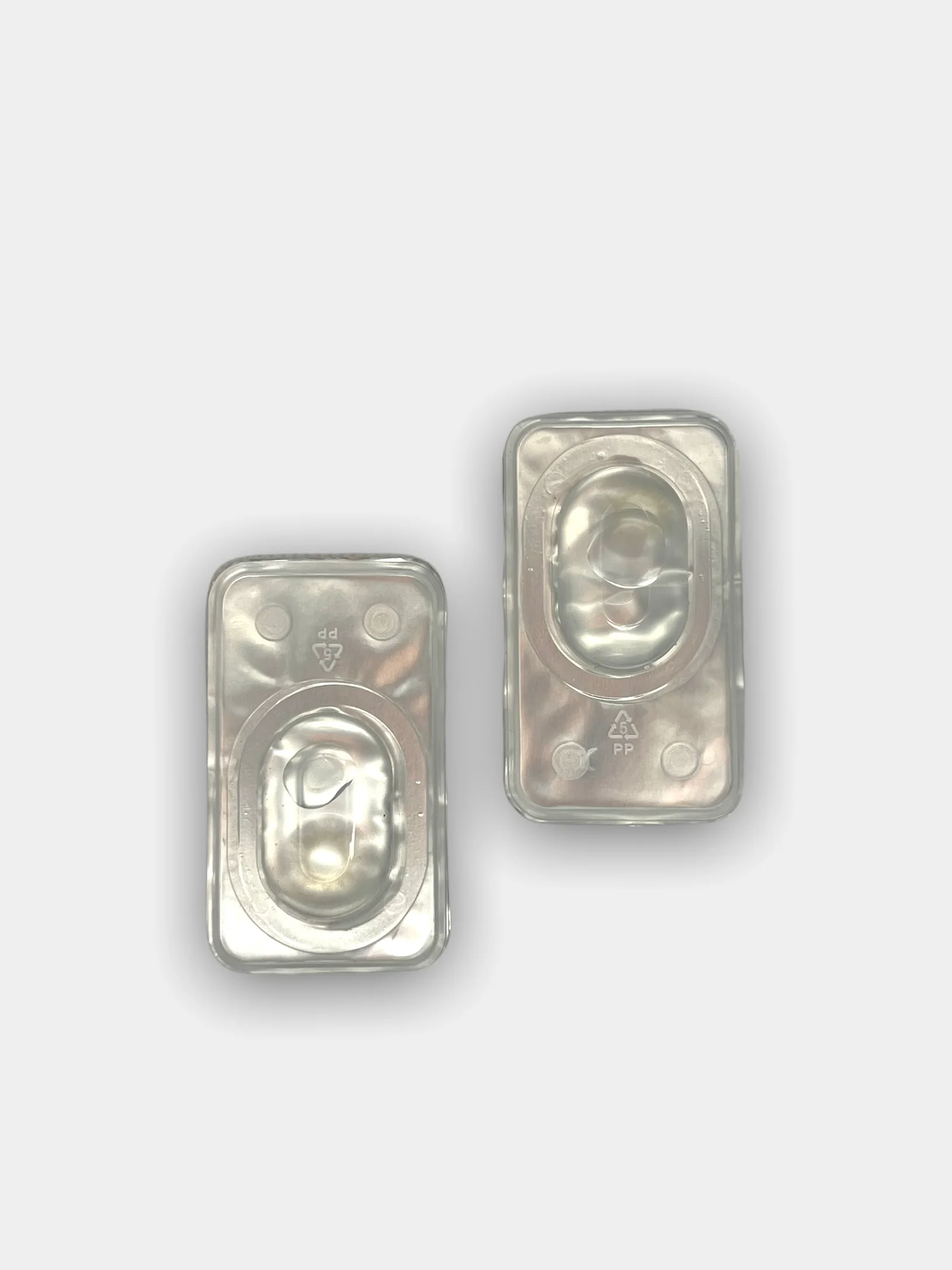 Серый цветные контактные линзы FreshTone, 2 шт., 0.00, на месяц ношения