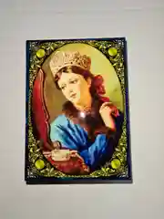 Синий шкатулка деревянная, ручная работа