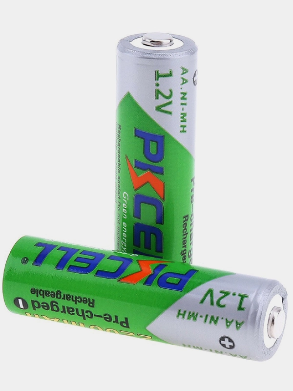 Аккумуляторные батарейки pkcell AA, AAA NiMH 1000, 2200 mah aaa aa