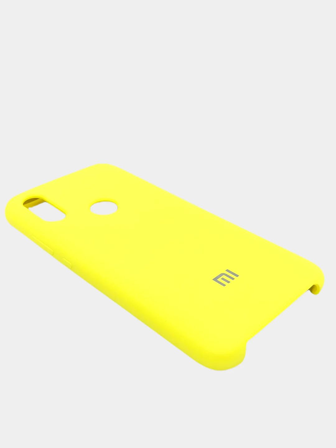 Бежевый меланж чехол силиконовый Silicone Cover Case для Xiaomi Redmi 7, Mi Play