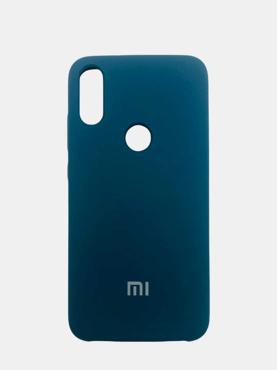 Морской чехол силиконовый Silicone Cover Case для Xiaomi Redmi 7, Mi Play