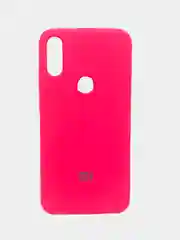 Алый чехол силиконовый Silicone Cover Case для Xiaomi Redmi 7, Mi Play