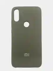 Хаки чехол силиконовый Silicone Cover Case для Xiaomi Redmi 7, Mi Play