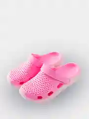 Розовый сабо женские