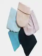 Шапка вязаная, двойная.Разные цвета. Унисекс.Вязанная. Бини