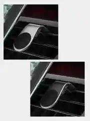 Красный держатель для телефона  автомобильный, магнитный в авто, машину