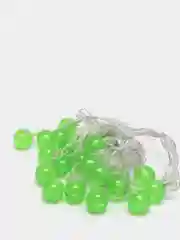 Зеленый шарики светодиодные 5 метров/6 цветов