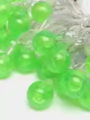 Зеленый шарики светодиодные 5 метров/6 цветов