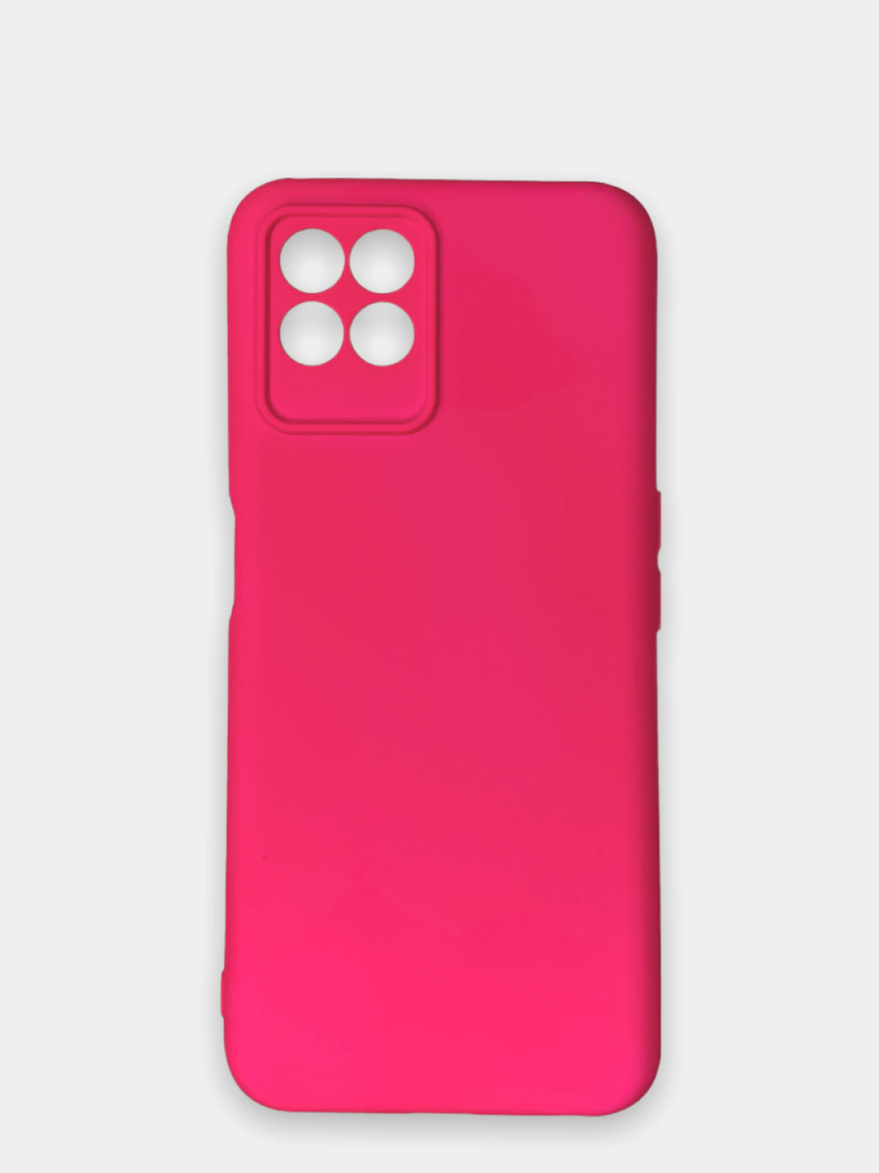 Фуксия чехол силиконовый для Realme 8i / Narzo 50 4G (Реалми 8Ай / Нарзо 50), Silicone Cover