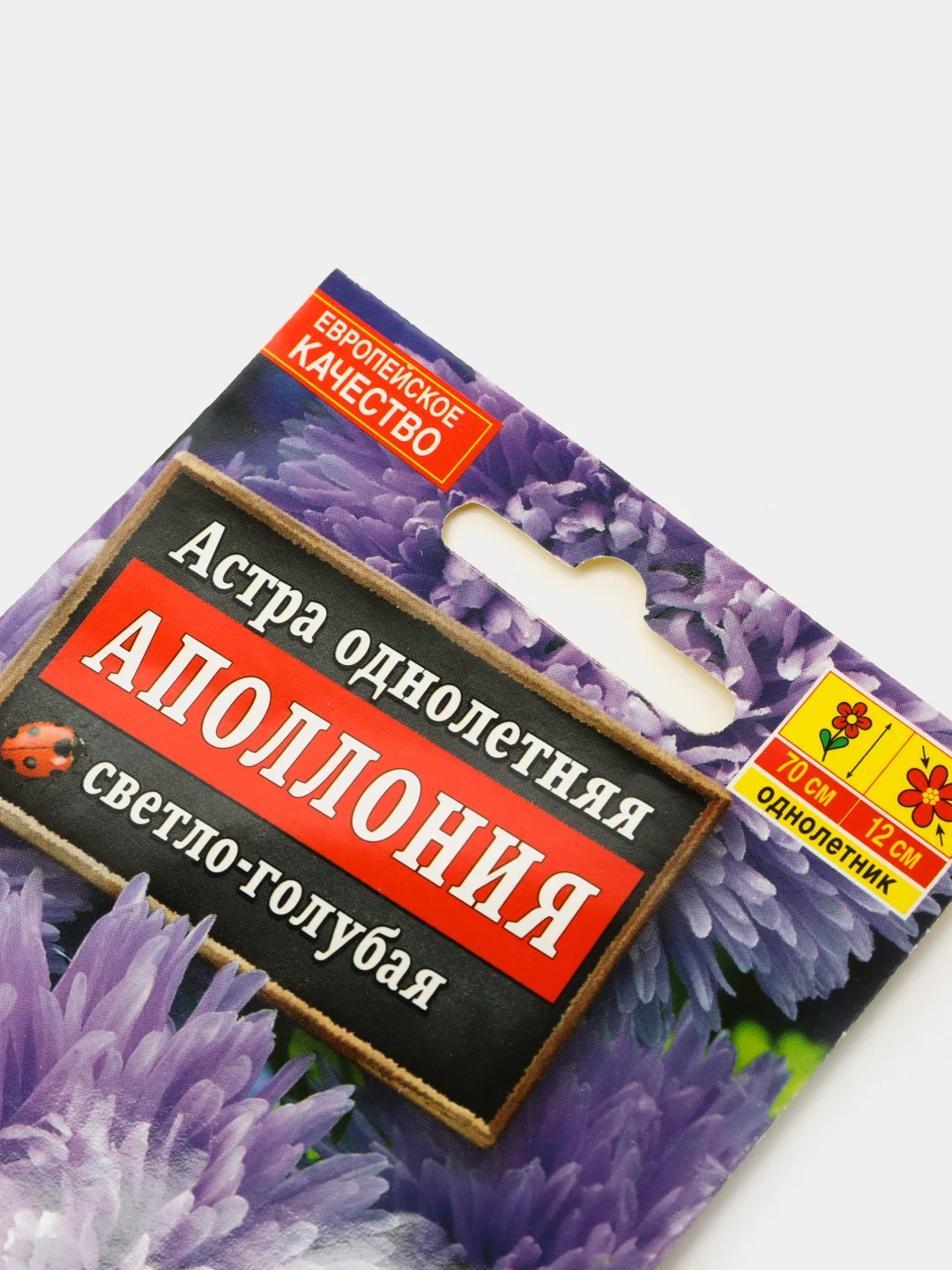 Семена цветов Астра "Аполлония светло-голубая"