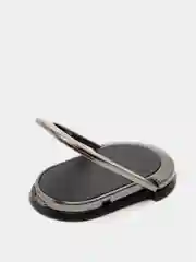 Зеленый чехол для Айфон в стиле Porsche из TPU c вставками из кожи и магнитом подставкой Phone
