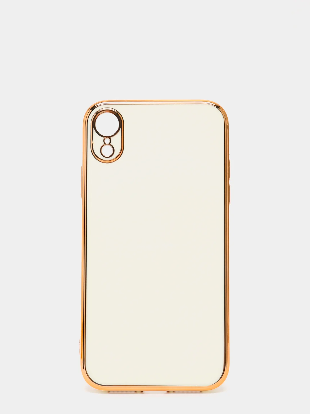 Белый дизайнерский чехол для айфон NANARUSI с квадратной рамкой Apple IPhone