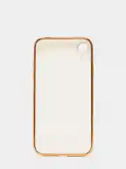 Белый дизайнерский чехол для айфон NANARUSI с квадратной рамкой Apple IPhone