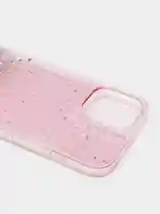 Розовый чехол на iphone 12 promax на шнурке