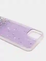 Сиреневый чехол на iphone 11 pro на шнурке