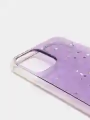 Сиреневый чехол на iphone 11 pro на шнурке