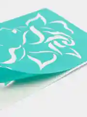Темно-синий хна для тату / Трафарет / Многоразовые Трафареты для временных тату хной