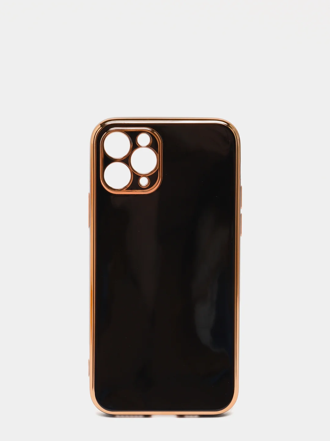 Черный дизайнерский чехол для айфон NANARUSI с квадратной рамкой Apple IPhone