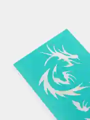 Фуксия хна для тату / Трафарет / Многоразовые Трафареты для временных тату хной